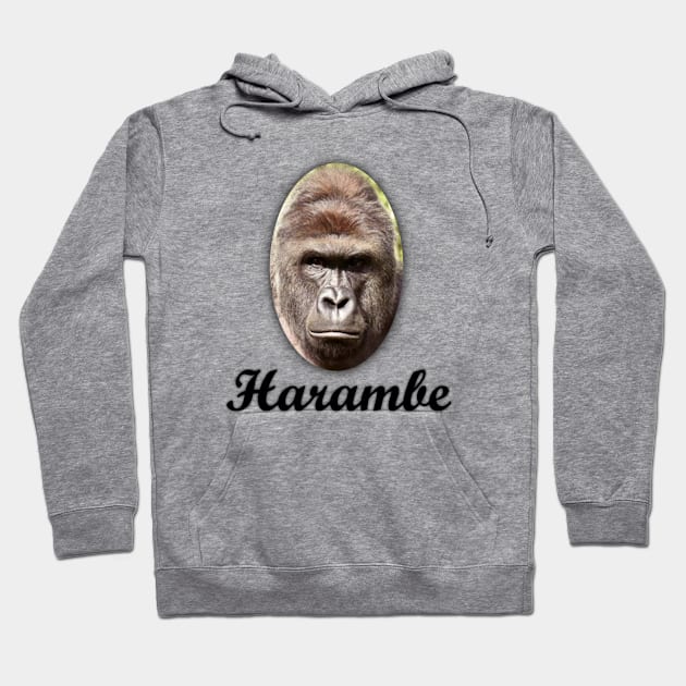 Harambe simple Hoodie by harambism